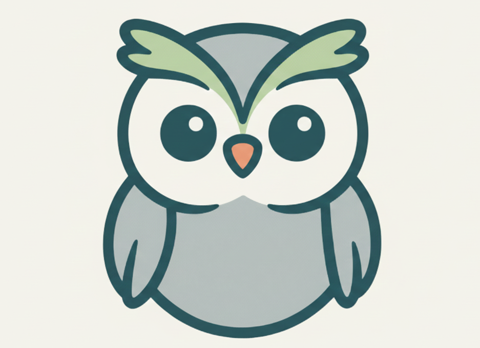 BrightEyedTherapist owl logo